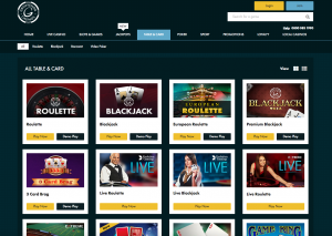 grosvenor casino games