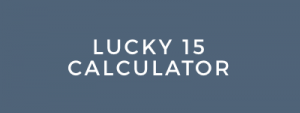 lucky 15 calculator