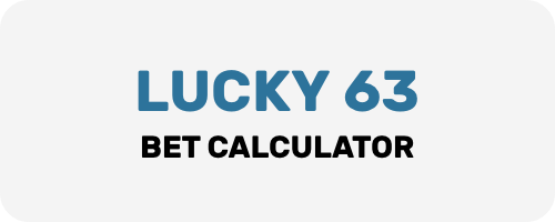 lucky 63 calculator