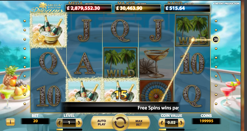 mega fortune dreams slot