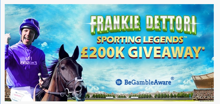 £200k slots giveaway promotion