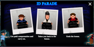 cops and robbers id parade